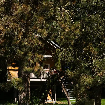 Ferienlodge Baumhaus * باد غاندرسهايم